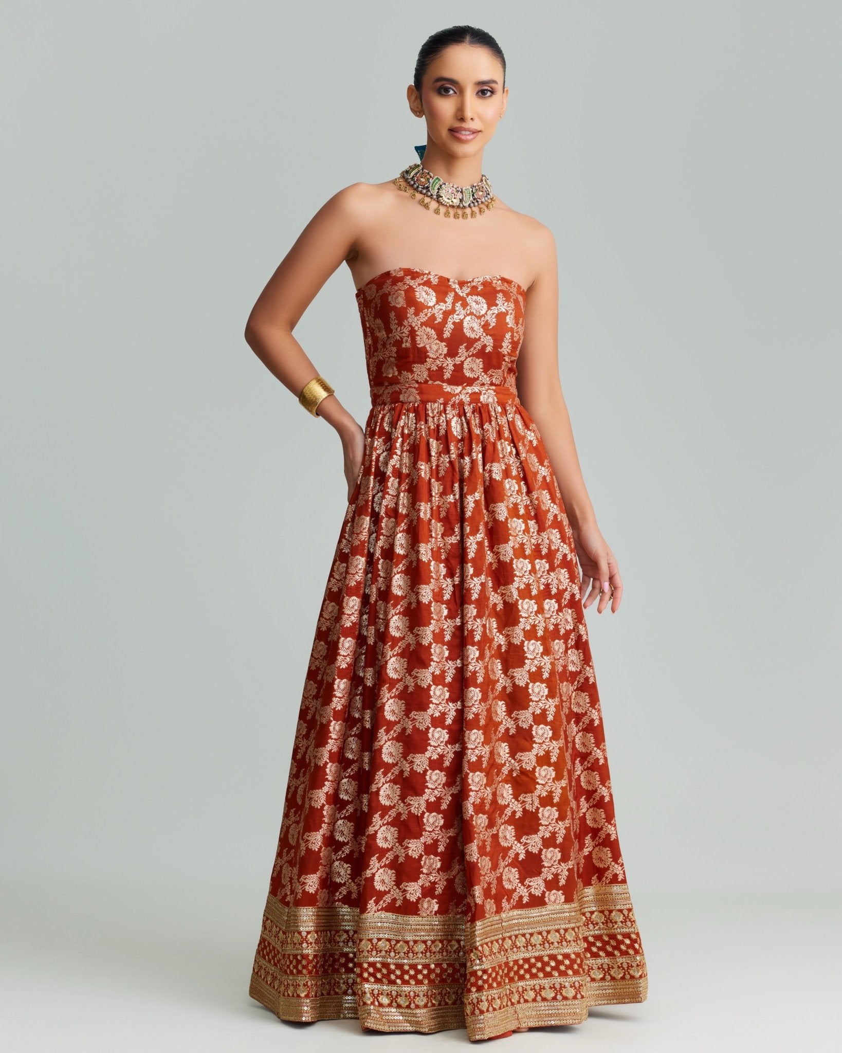 Amber Gown, L / Henna Amber Gown, L / Henna