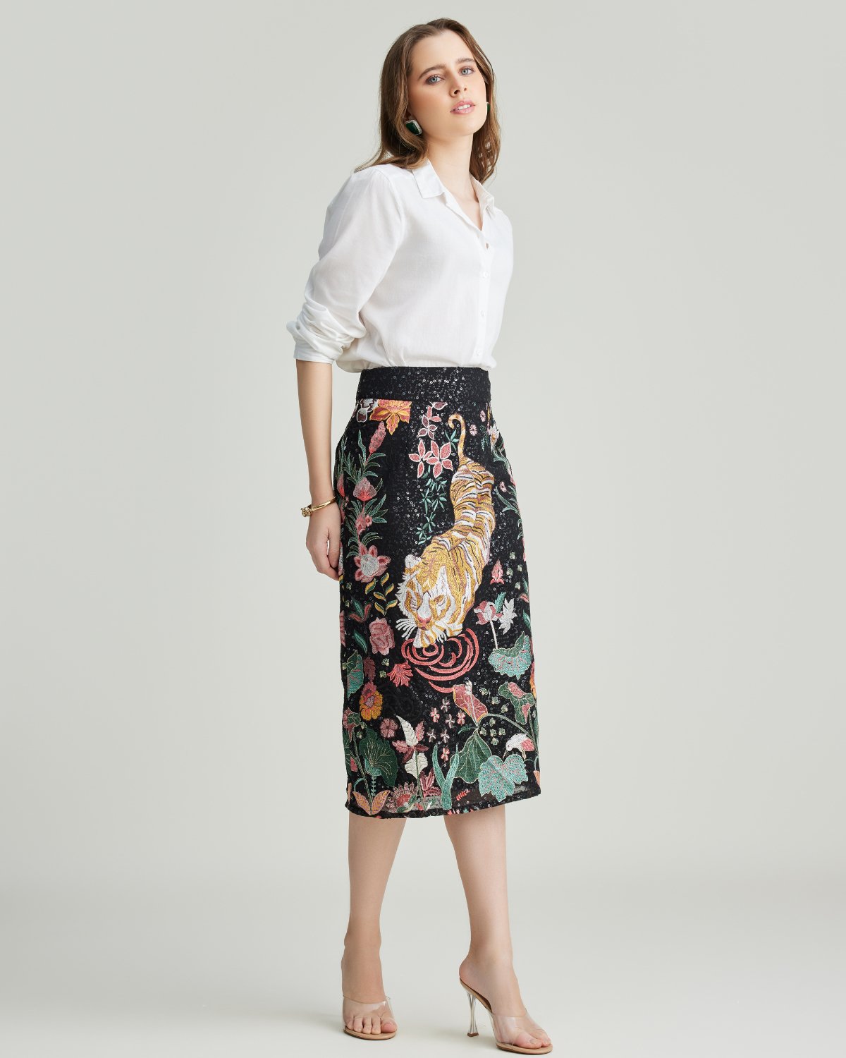 Kayla Midi Skirt – holiCHIC