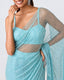 5 Second Sari - Ice Blue - holiCHIC