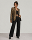 Avi Unisex Blazer - Bronze - holiCHIC