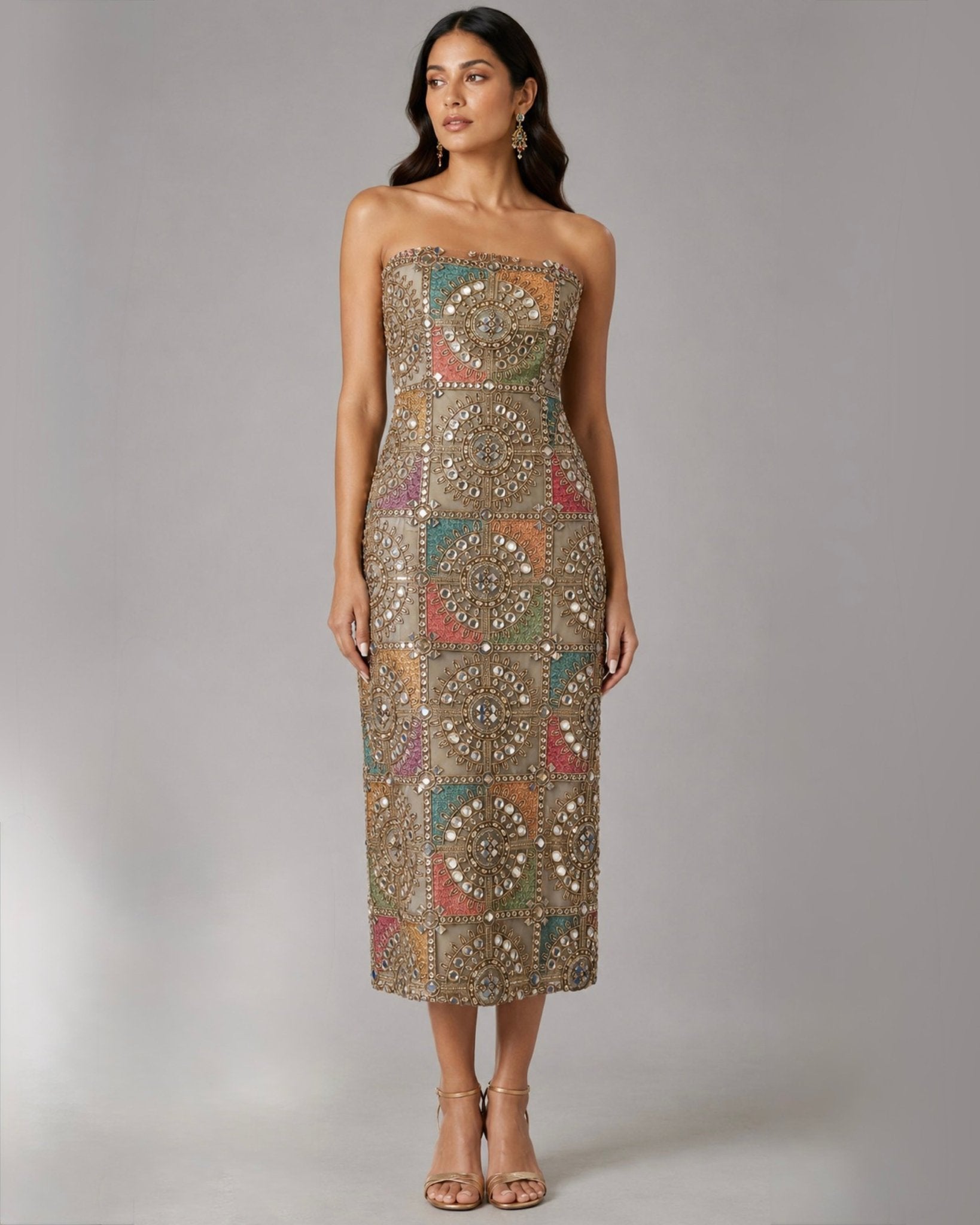 Ayla Midi Dress - holiCHIC
