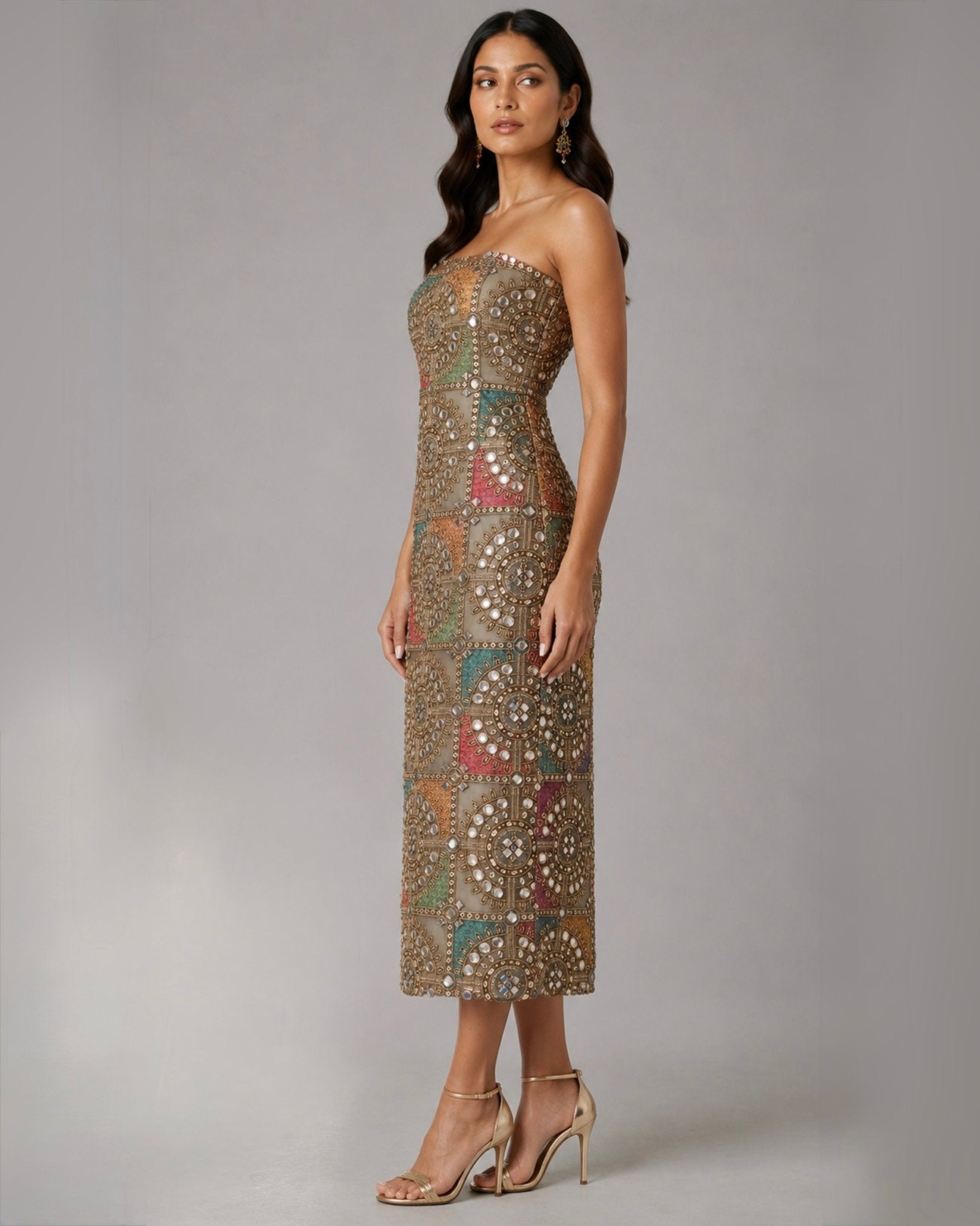 Ayla Midi Dress - holiCHIC