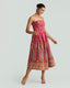 Ayva Strapless Dress - Pink - holiCHIC