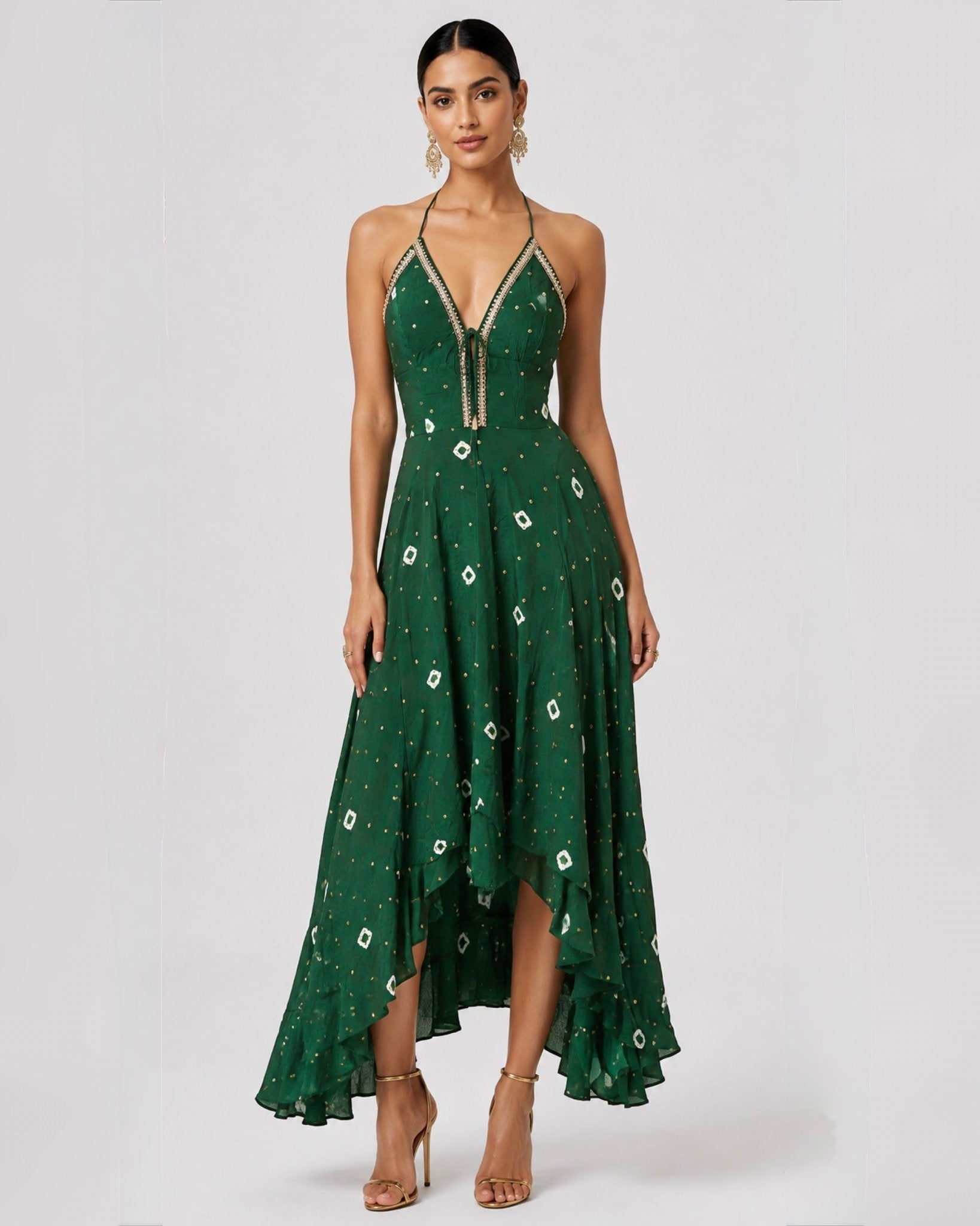 Celina Halter Dress - holiCHIC