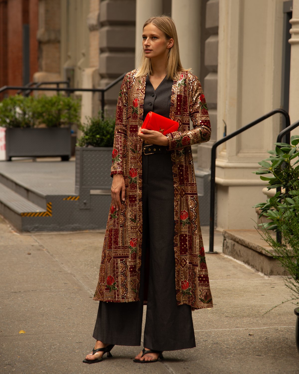 Divya Kimono Front Alt View