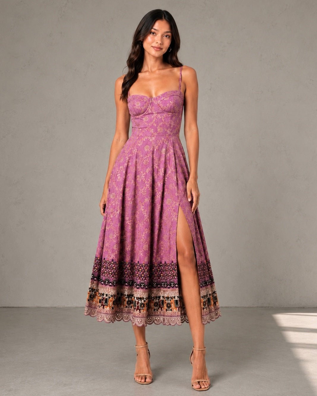 Emmie Midi Dress - holiCHIC