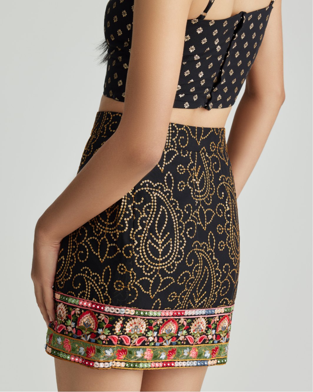 Eva Mini Skirt – Indian Fashion – holiCHIC