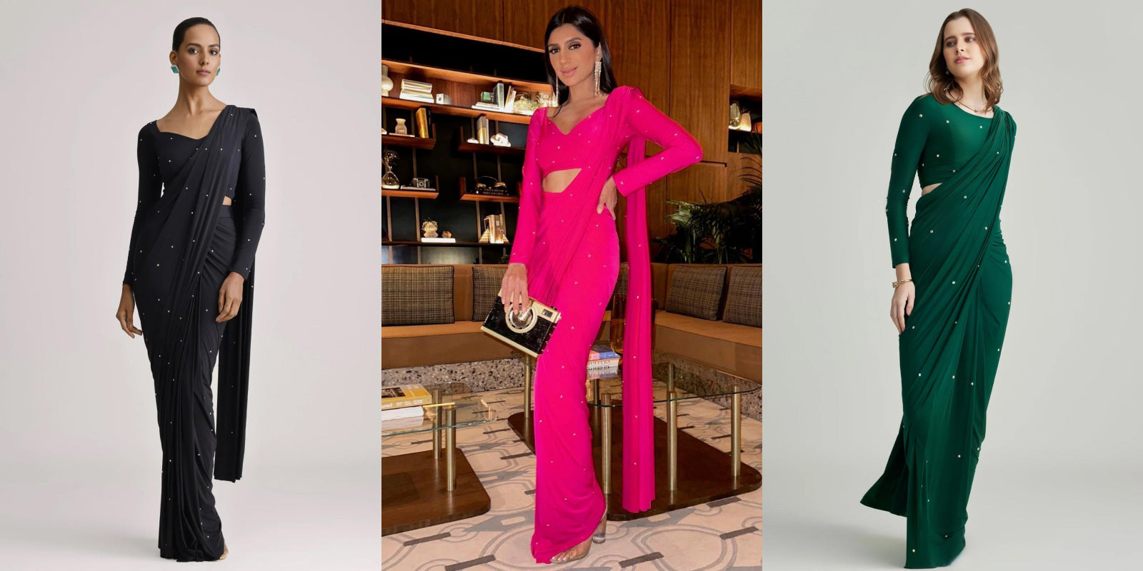 black-pink-remi-sari