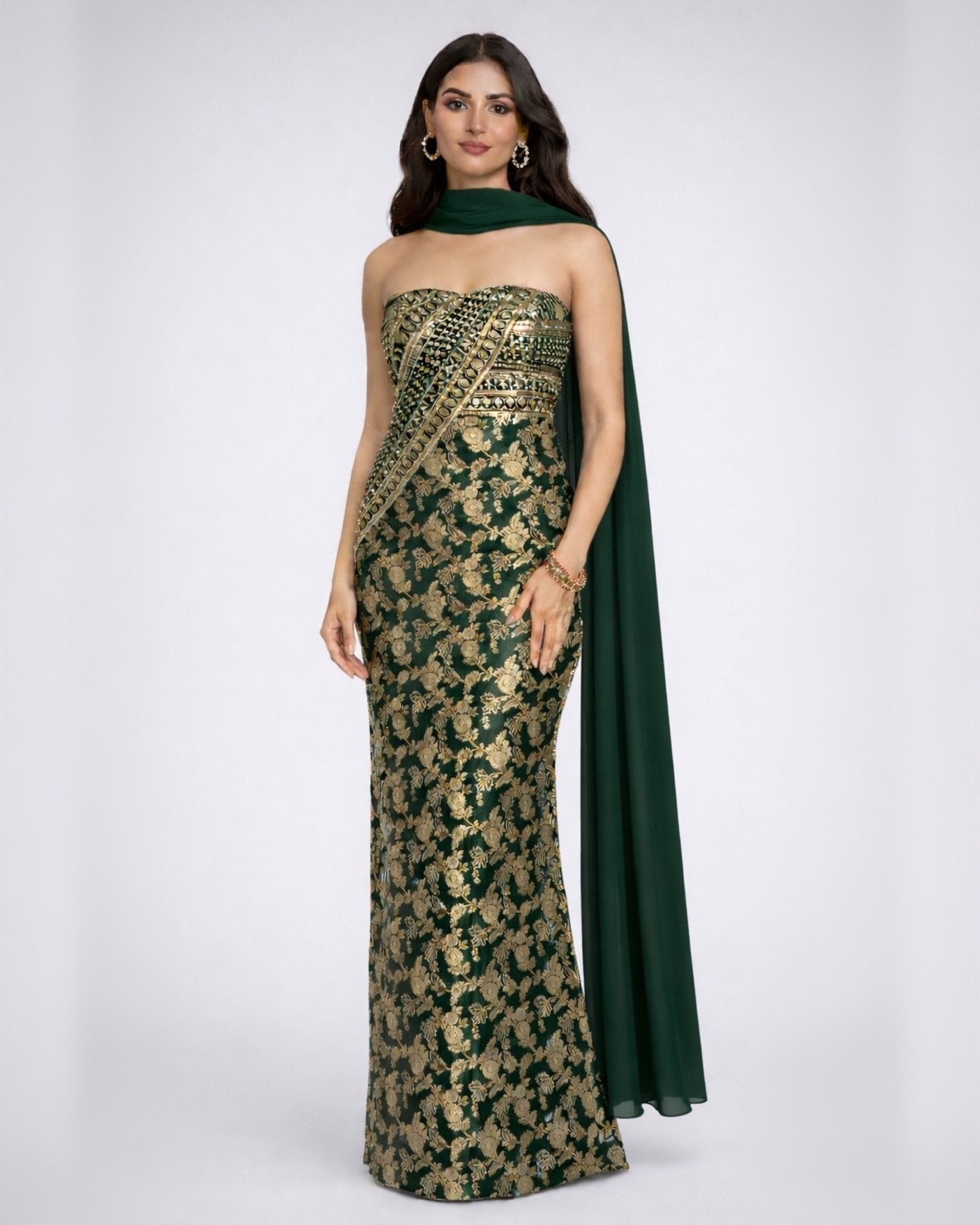 Hema Maxi Dress - Green (Presale) - holiCHIC