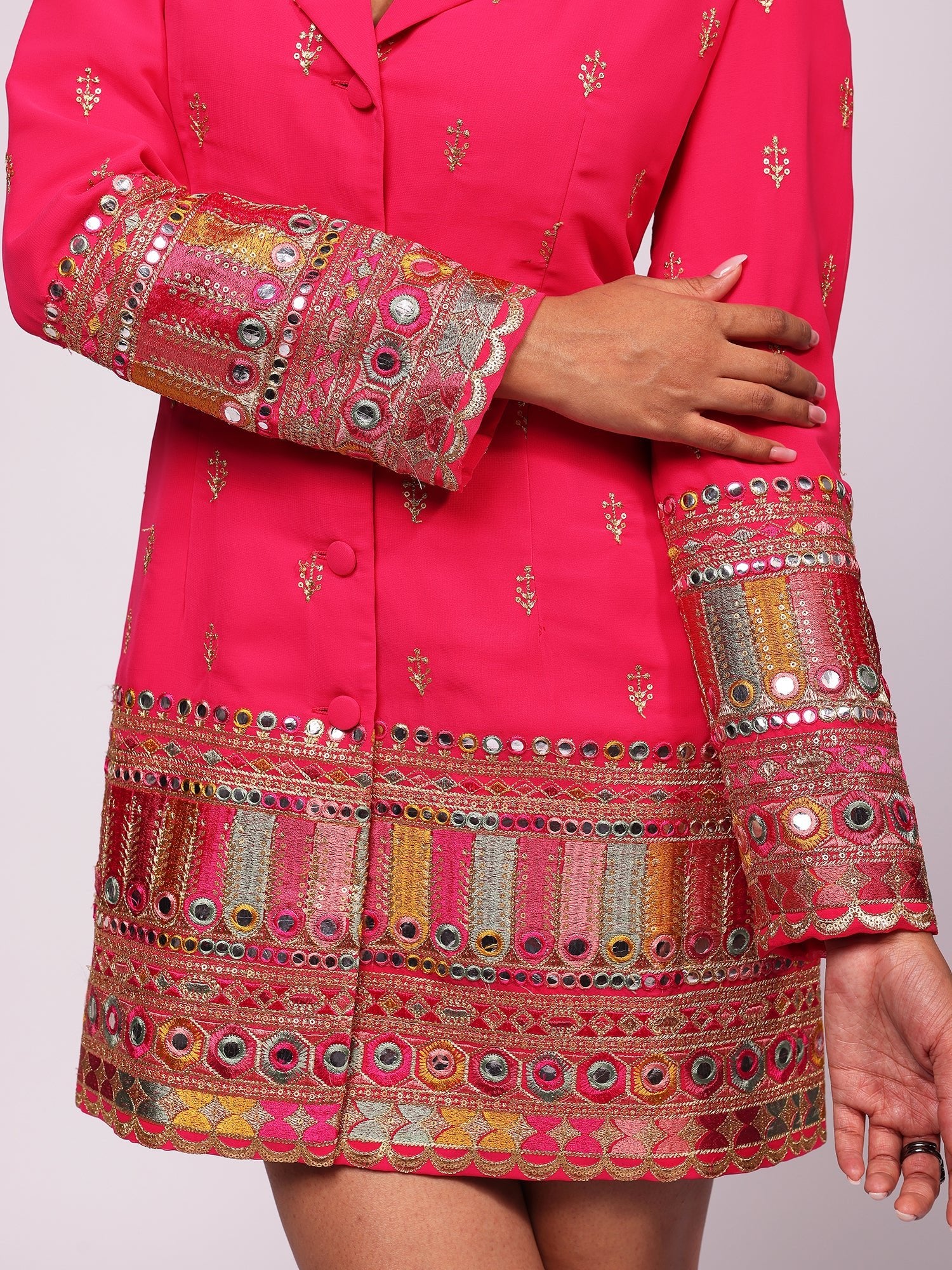 Jaipur Blazer Dress - Pink holiCHIC Jaipur Blazer Dress - Pink holiCHIC