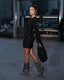 Kaia Dress - Black - holiCHIC