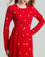 Kaia Dress - Red - holiCHIC