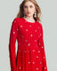 Kaia Dress - Red - holiCHIC