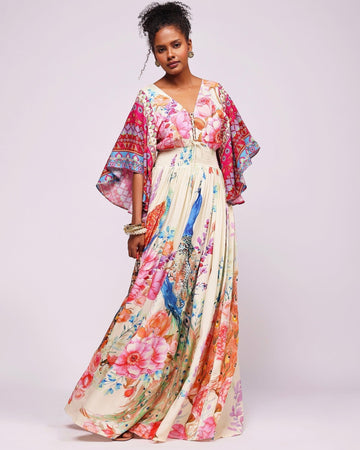 Kimaya Maxi Dress, XL / Pink