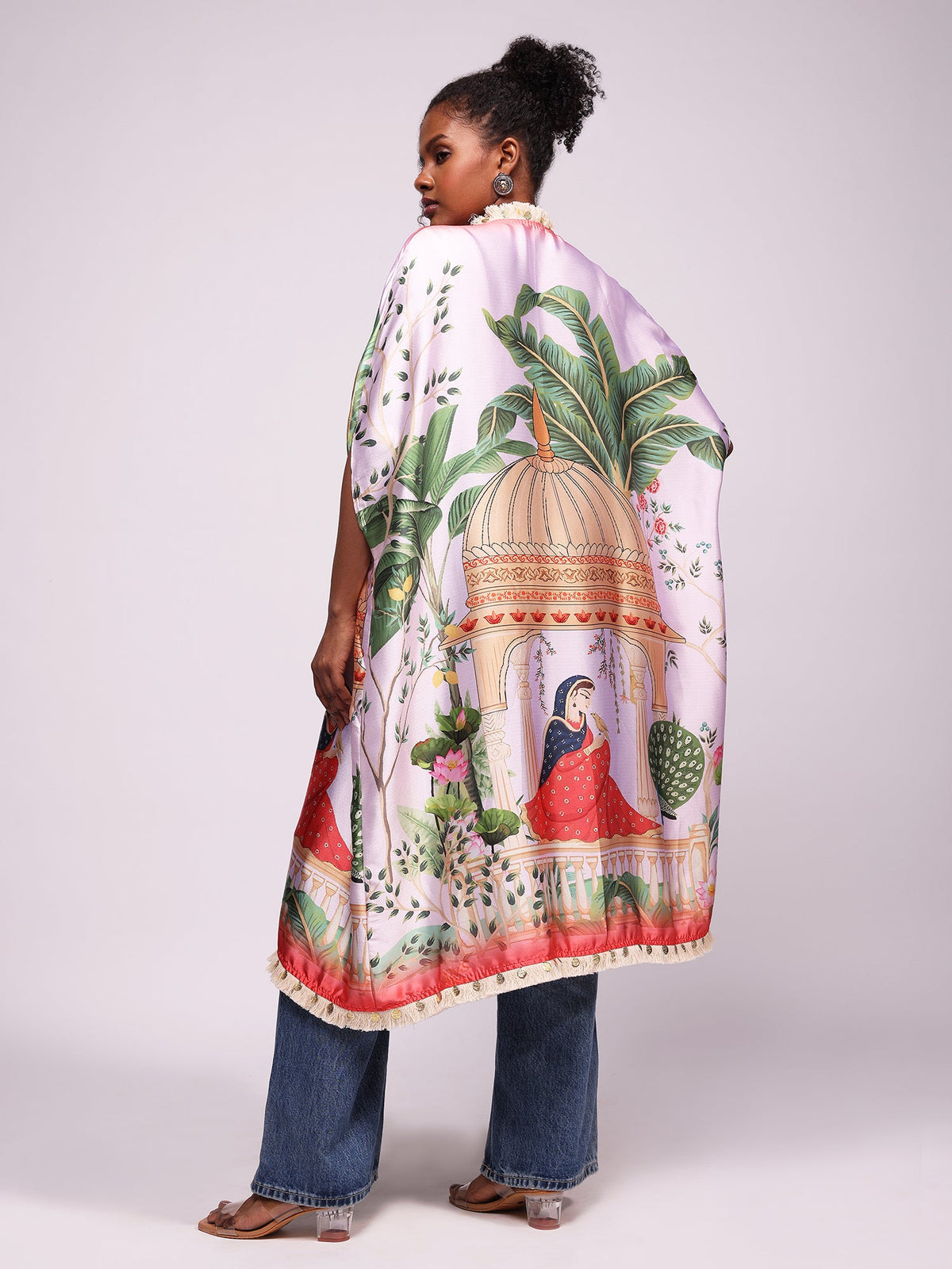 Liyana Reversible Kimono Back View