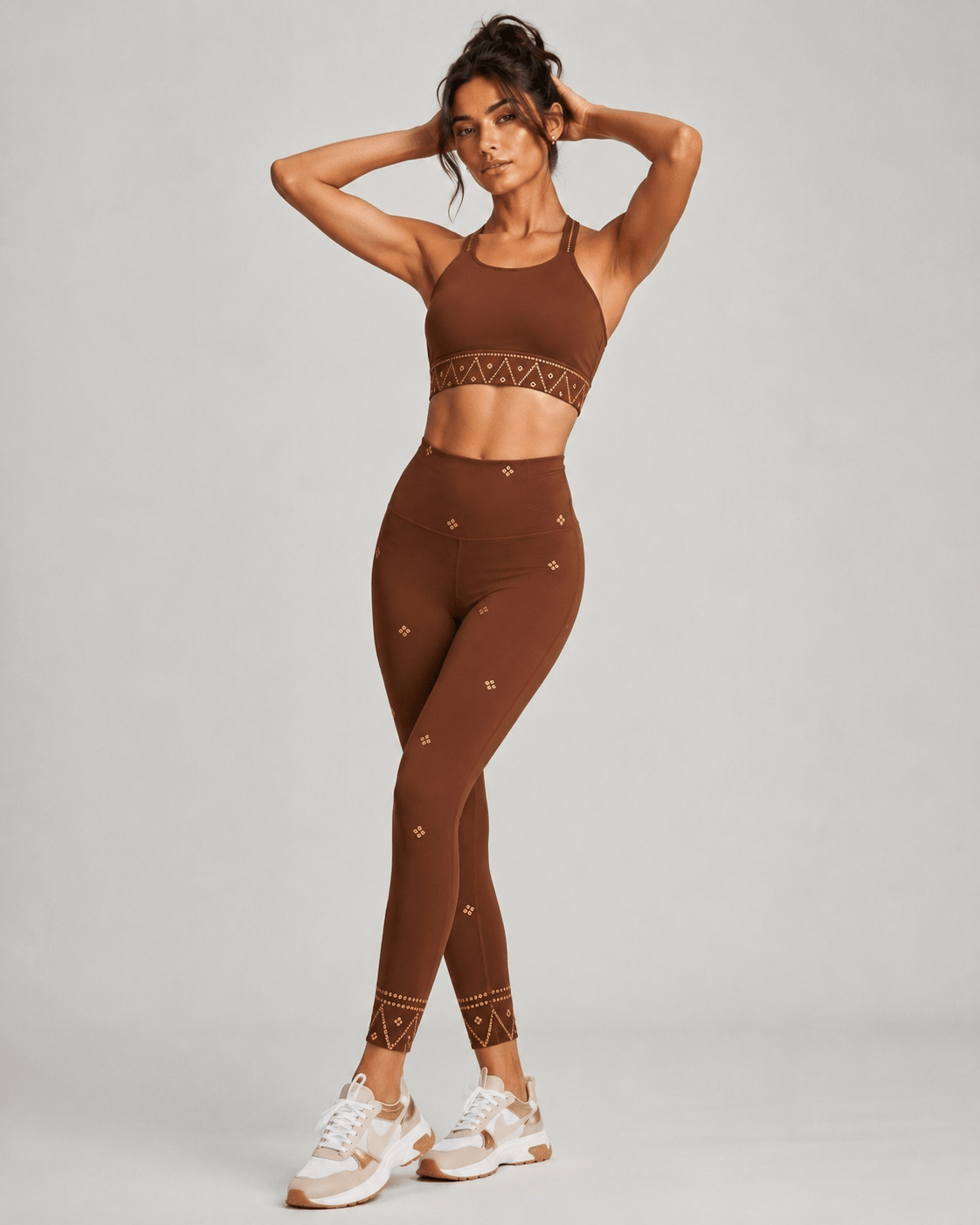Prana Cocoa Set - Regular Fit - holiCHIC