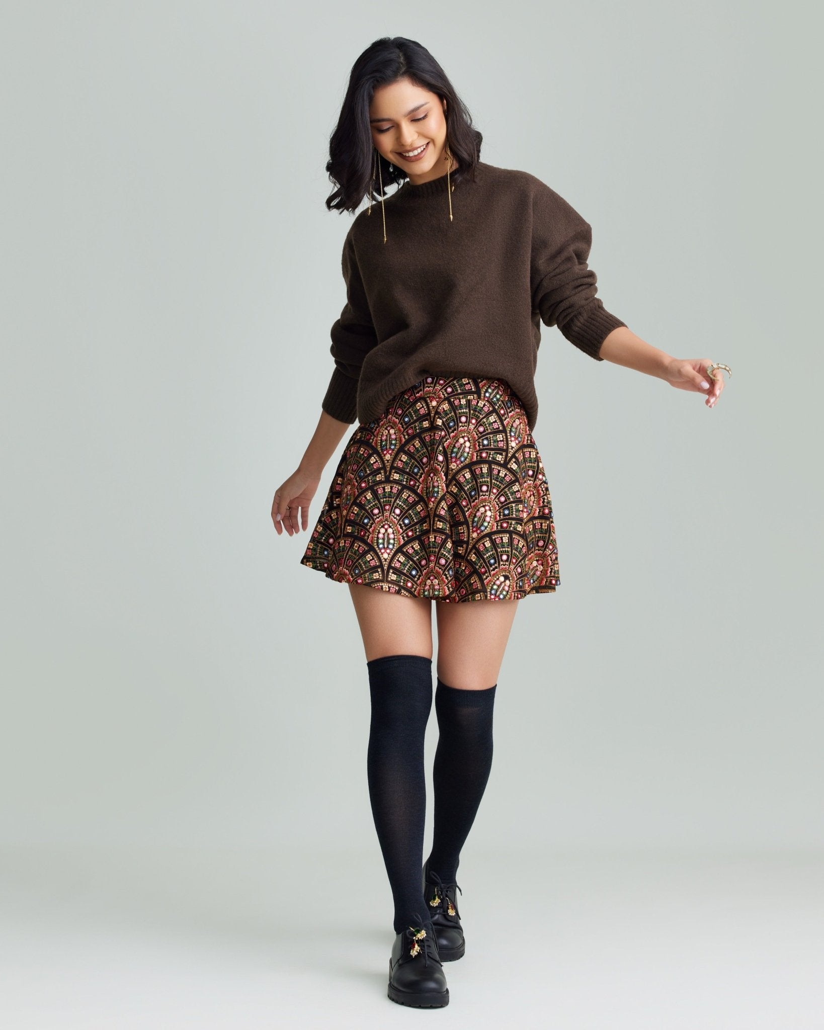Riley Mini Skirt - holiCHIC