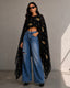 Rimi Cape Blouse - holiCHIC