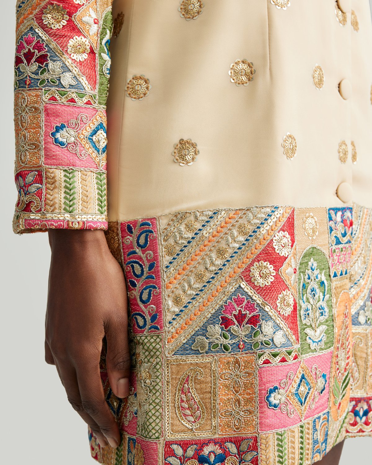 Sahira Blazer Dress - Cream, XXL / Cream Sahira Blazer Dress - Cream, XXL / Cream