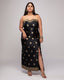 Karishma Sari Gown Black - holiCHIC