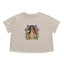 Margarita Lotus Cropped Tee - holiCHIC