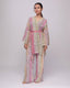 Sienna Printed Robe and Pant Set - holiCHIC